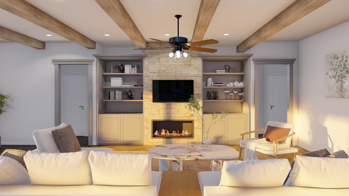 Plan 70779MK: Up to 7-Bed Luxury French Country House Plan with Private In-Law Apartment - Image #12 - European, French Country, Southern, Southern Traditional, Traditional