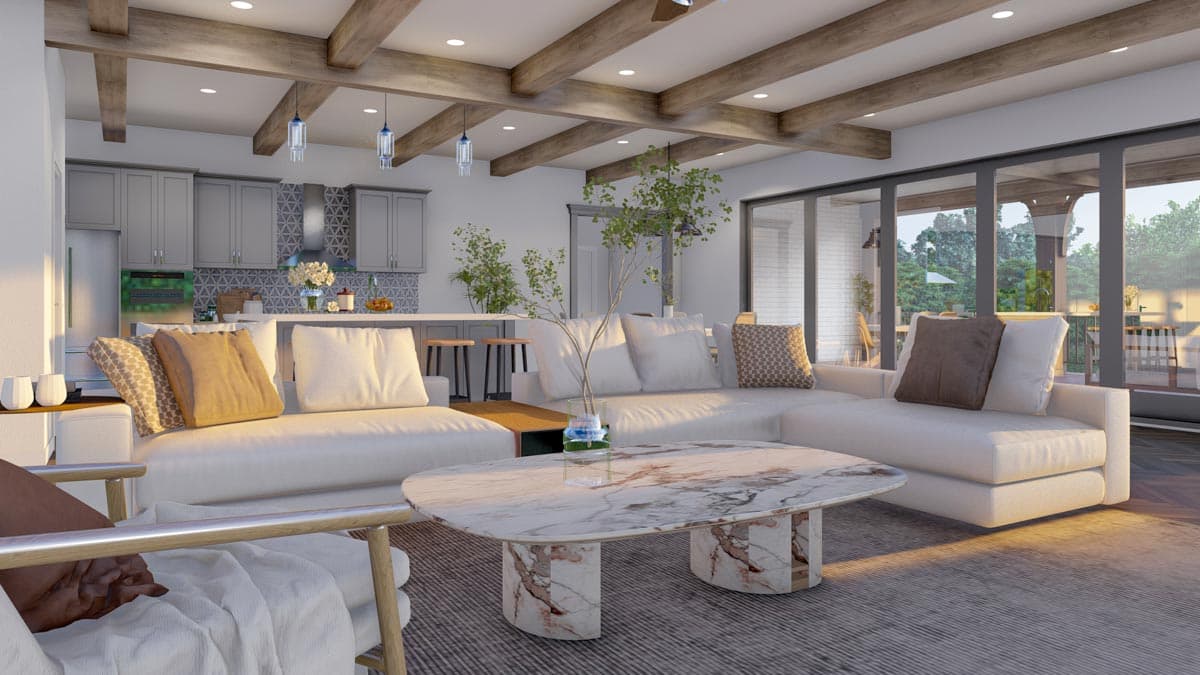 Plan 70779MK: Up to 7-Bed Luxury French Country House Plan with Private In-Law Apartment - Image #13 - European, French Country, Southern, Southern Traditional, Traditional