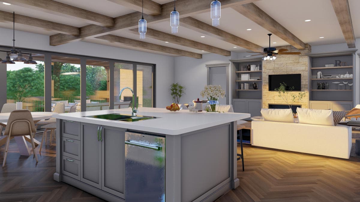 Plan 70779MK: Up to 7-Bed Luxury French Country House Plan with Private In-Law Apartment - Image #17 - European, French Country, Southern, Southern Traditional, Traditional