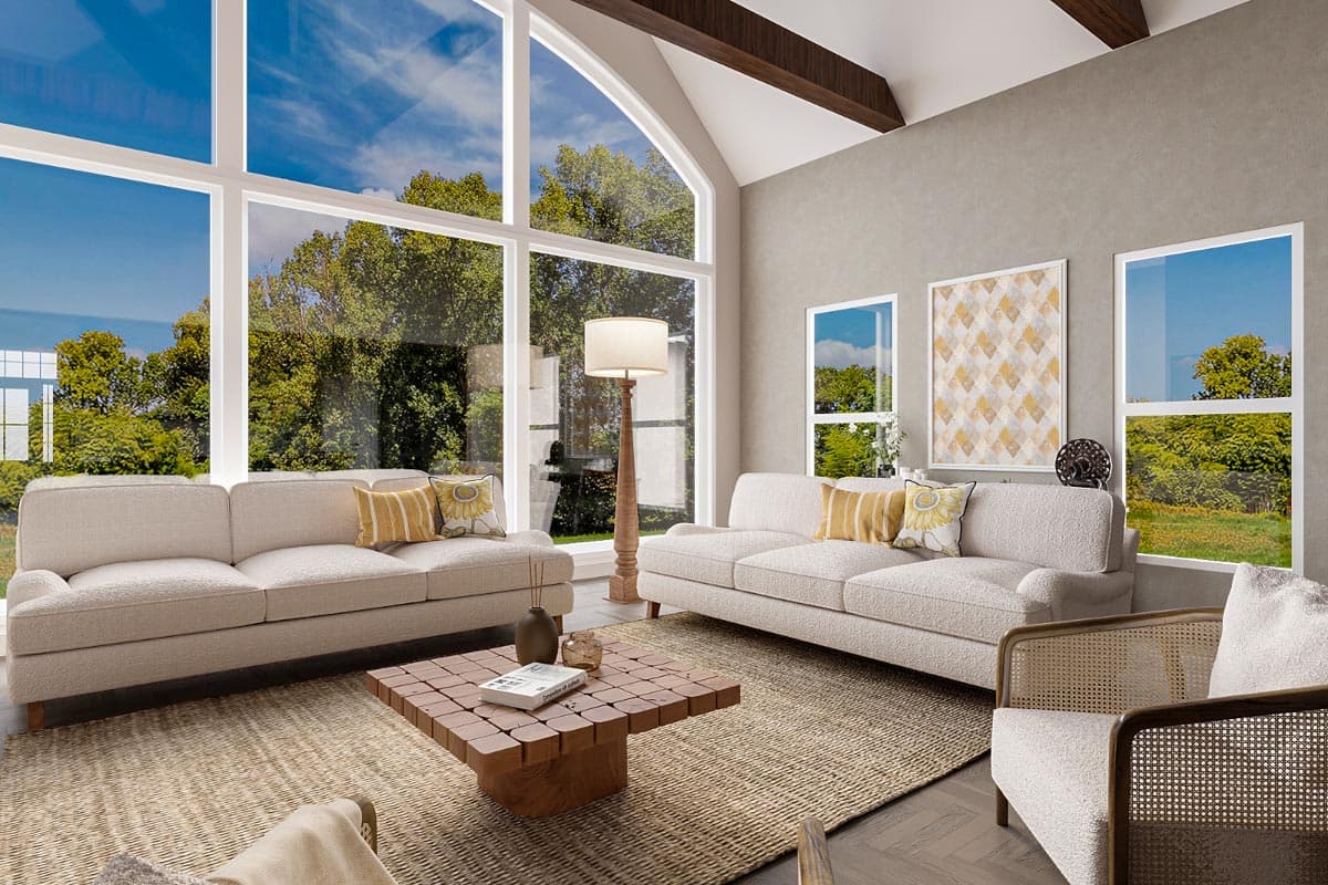 Plan 25776GE: New American House Plan with Lake Room Options - 2484 Sq Ft - Image #10 - Craftsman, New American, Ranch, Rustic