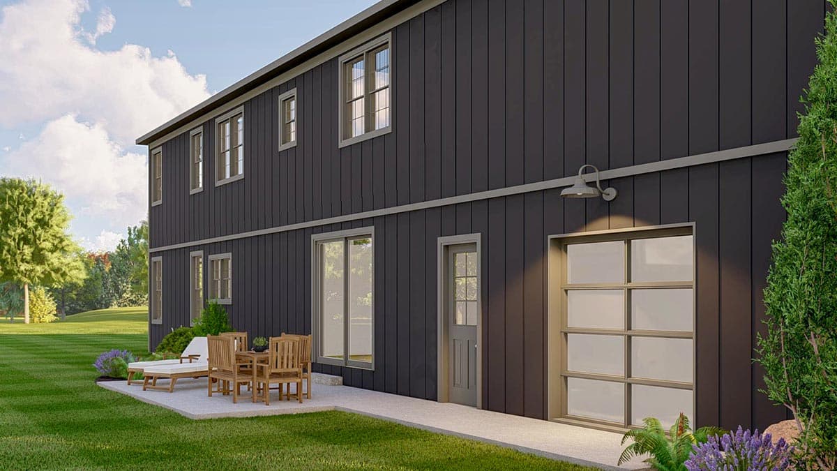 Plan 135171GRA: Barndominium-style House Plan with 2 RV Bays and Bonus Space - Image #5 - Barndominium, Country, Rustic, Traditional