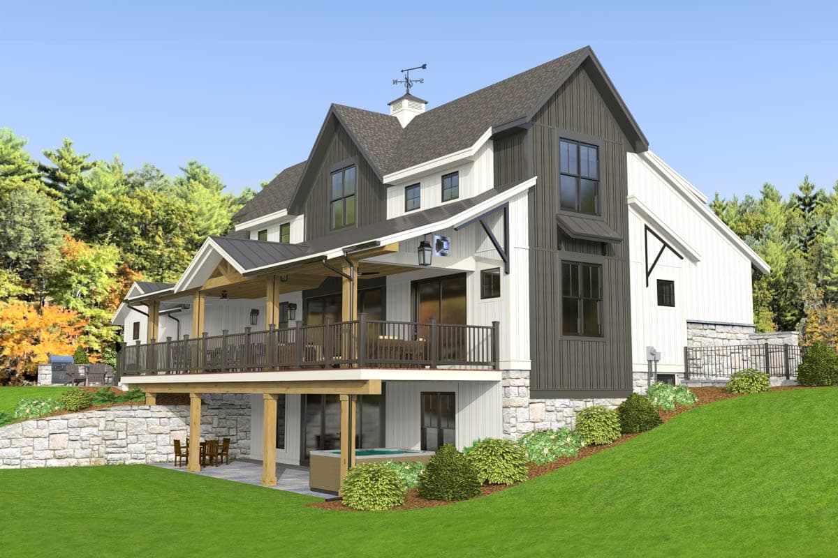 Plan 654016KNA: Option-Filled New American House Plan Under 2600 Square Feet - Image #12 - Country, Craftsman, Farmhouse, Modern Farmhouse, New American