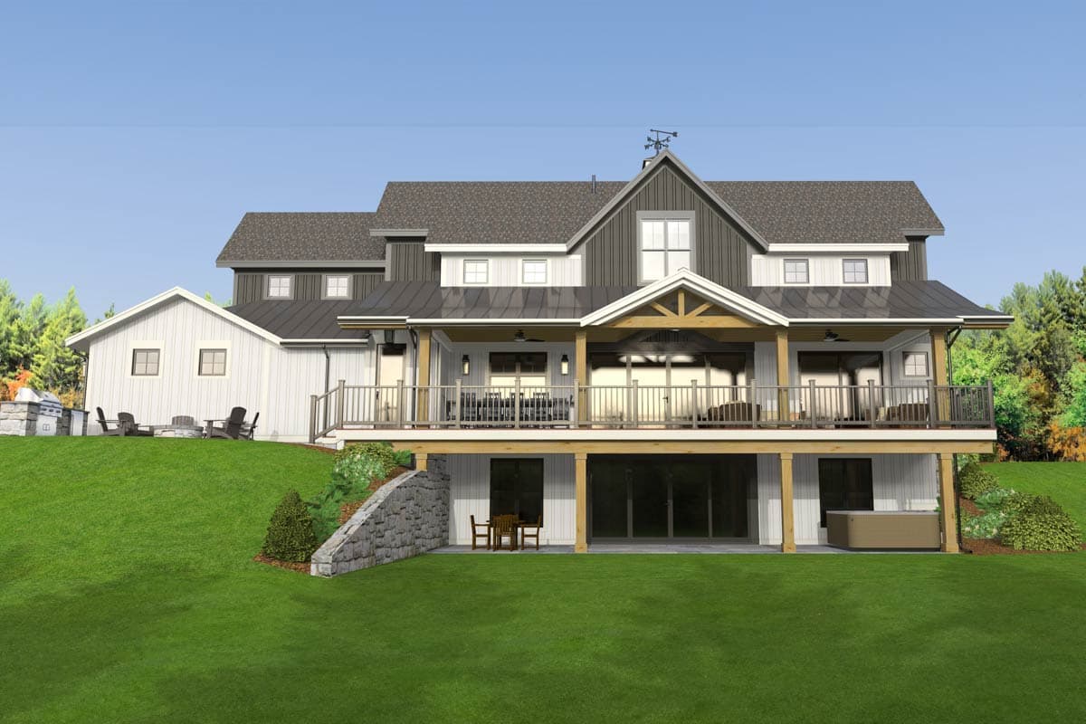 Plan 654016KNA: Option-Filled New American House Plan Under 2600 Square Feet - Image #14 - Country, Craftsman, Farmhouse, Modern Farmhouse, New American