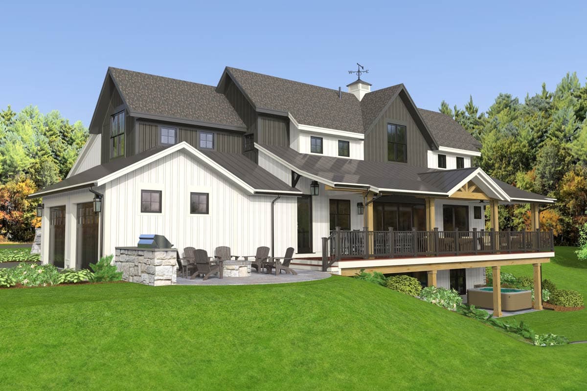 Plan 654016KNA: Option-Filled New American House Plan Under 2600 Square Feet - Image #15 - Country, Craftsman, Farmhouse, Modern Farmhouse, New American