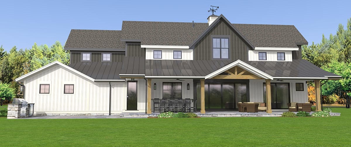 Plan 654016KNA: Option-Filled New American House Plan Under 2600 Square Feet - Image #6 - Country, Craftsman, Farmhouse, Modern Farmhouse, New American