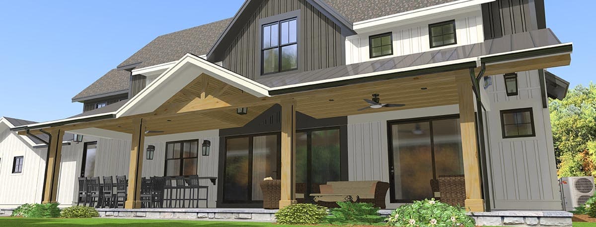 Plan 654016KNA: Option-Filled New American House Plan Under 2600 Square Feet - Image #10 - Country, Craftsman, Farmhouse, Modern Farmhouse, New American