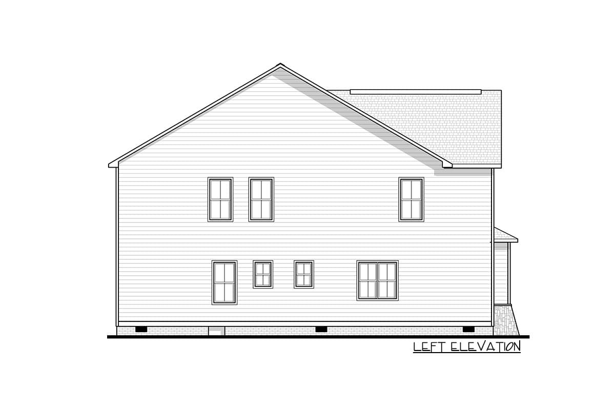 Plan 83624CRW: 5-Bed New American House Plan with Walk-In Closets - Architectural Designs - Image #6 - Country, Farmhouse, Modern Farmhouse, New American, Traditional