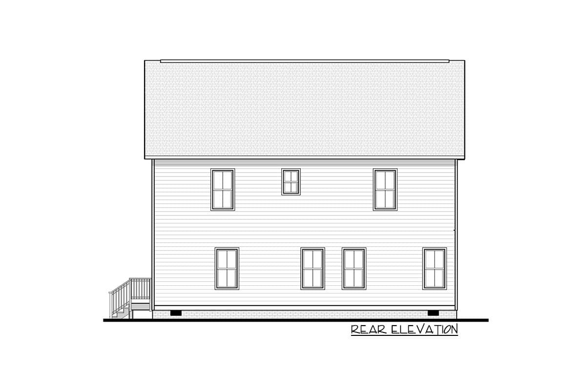 Plan 83624CRW: 5-Bed New American House Plan with Walk-In Closets - Architectural Designs - Image #7 - Country, Farmhouse, Modern Farmhouse, New American, Traditional