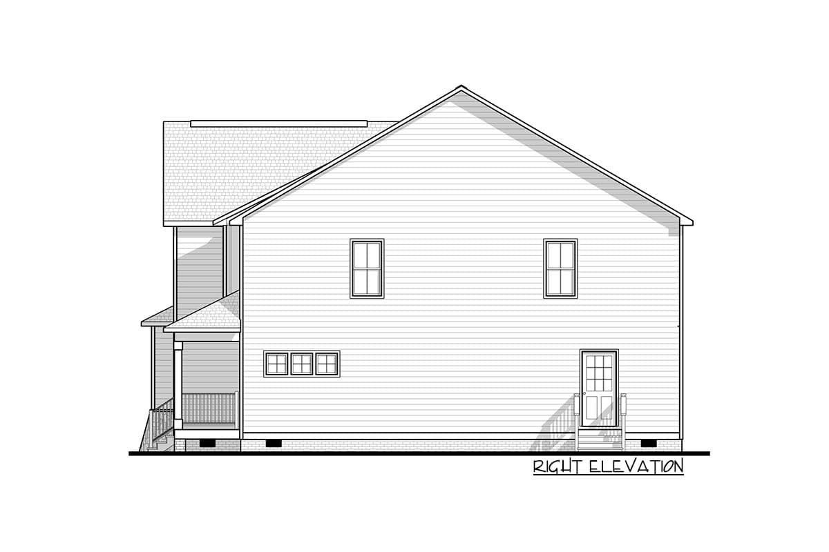 Plan 83624CRW: 5-Bed New American House Plan with Walk-In Closets - Architectural Designs - Image #8 - Country, Farmhouse, Modern Farmhouse, New American, Traditional