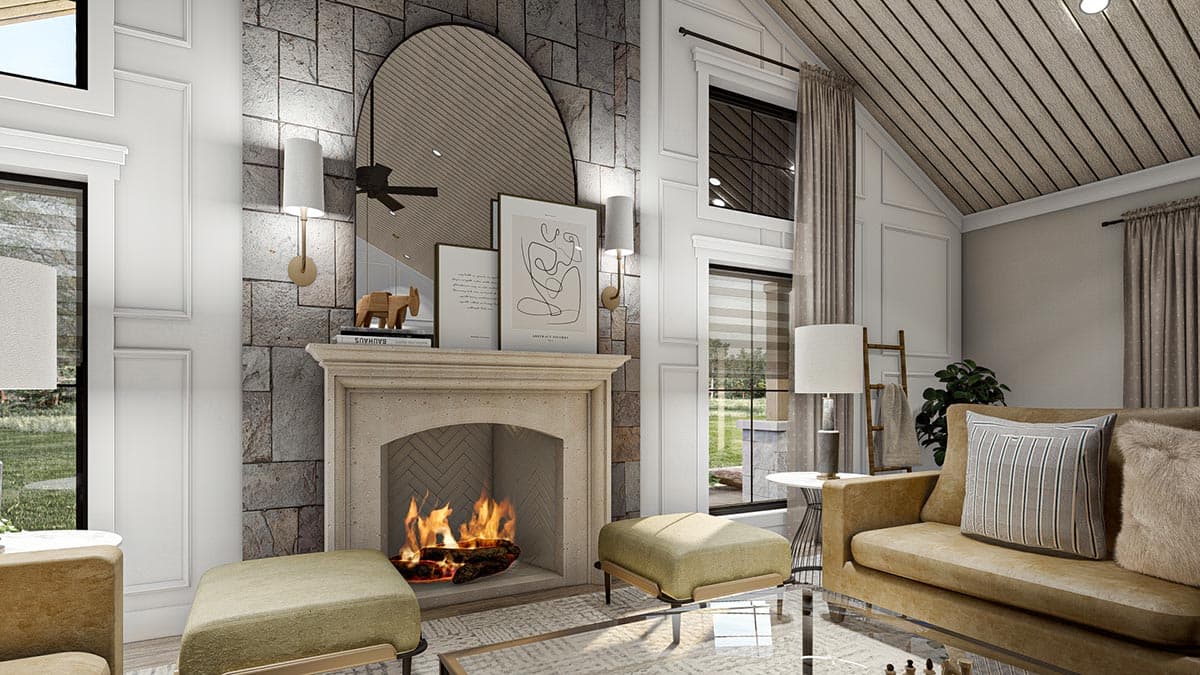 Plan 623116DJ: 1-Story Barndominium House Plan with Safe Room - 2758 Sq Ft - Image #14 - Barndominium, Country, Craftsman, Rustic, Traditional