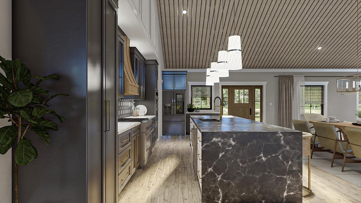 Plan 623116DJ: 1-Story Barndominium House Plan with Safe Room - 2758 Sq Ft - Image #17 - Barndominium, Country, Craftsman, Rustic, Traditional