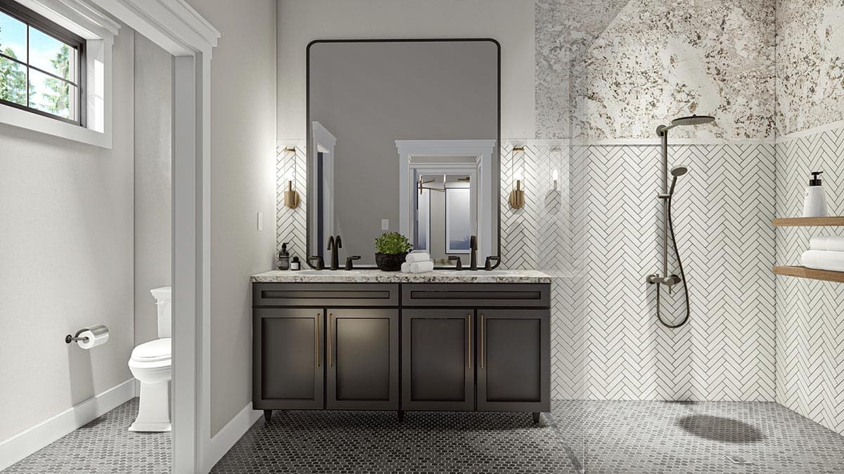 Plan 623116DJ: 1-Story Barndominium House Plan with Safe Room - 2758 Sq Ft - Image #21 - Barndominium, Country, Craftsman, Rustic, Traditional