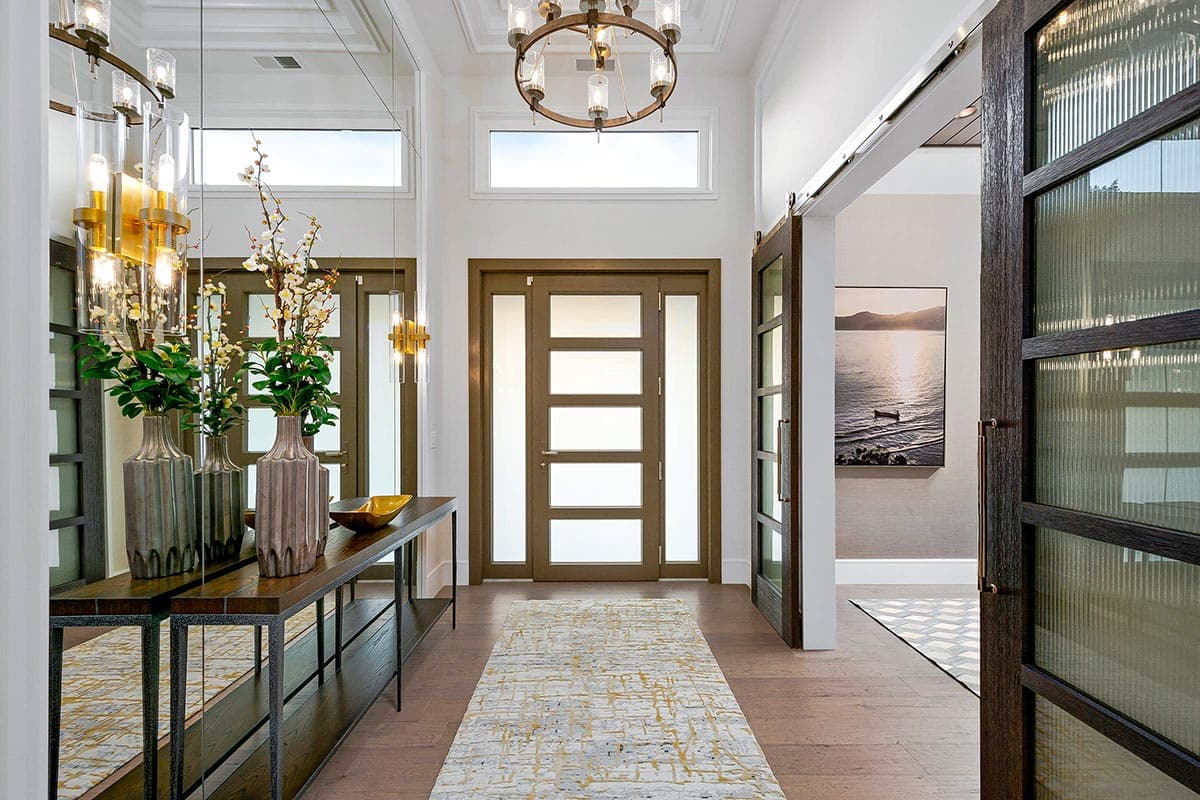 Plan 33245ZR: One-Story Transitional Home Plan with Low-Pitched Hip Roofs - 3114 Sq Ft - Image #4 - Contemporary, European, Mediterranean, New American, Prairie, Ranch, Transitional