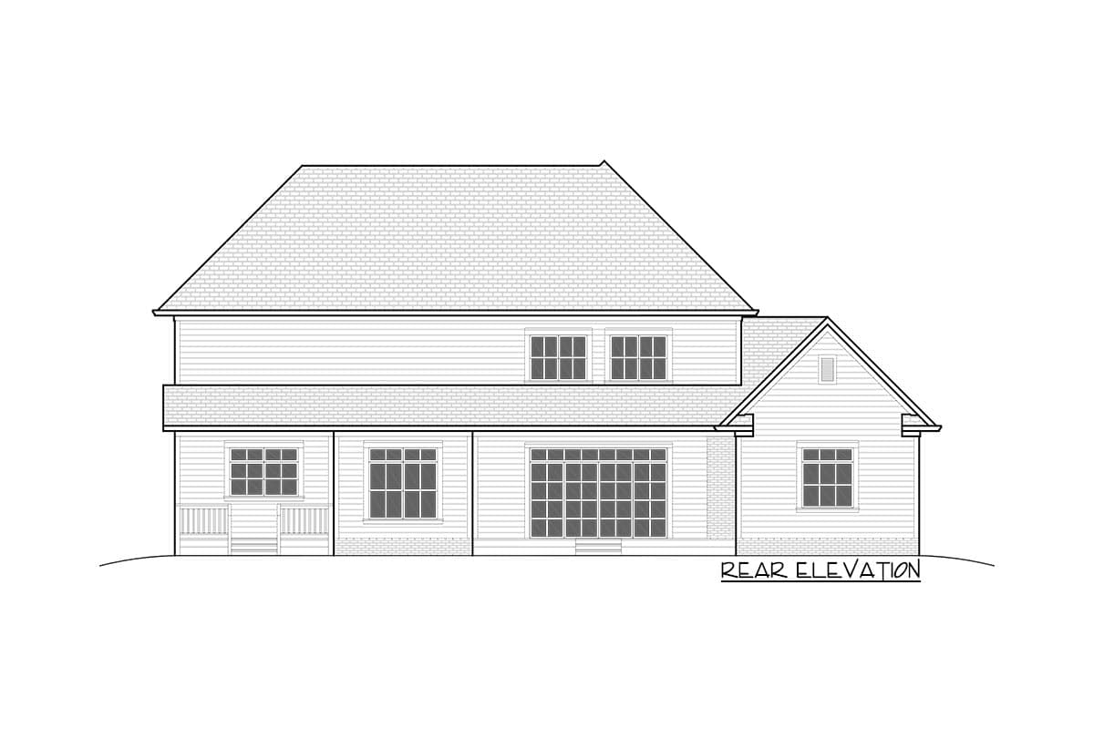 Plan 810006RBT: Traditional Country Home Plan with 2-Story Great Room and Screened Porch - Image #4 - Country, Craftsman, New American, Traditional