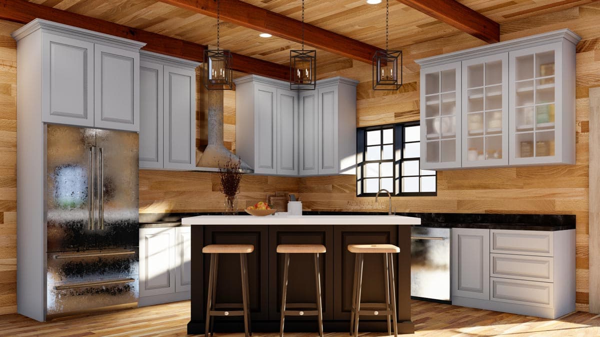 Plan 70780MK: 2278 Square Foot 3-Bedroom Cabin House Plan with 2-Car Attached Garage - Image #11 - Bungalow, Cottage, Country, Craftsman, Mountain, Rustic