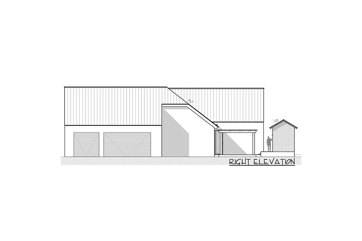 Plan 311033RMZ: 5-Bed Exclusive Modern Home Plan with Two Kitchens and a Pool House - Image #7 - Contemporary, European, Mid Century Modern, Modern, Mountain, Scandinavian, Transitional, Vacation