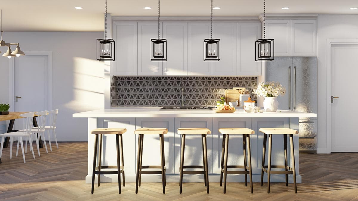 Plan 70781MK: French Country House Plan with Angled 3-car Garage with Game Room Above - Image #18 - European, French Country, Traditional