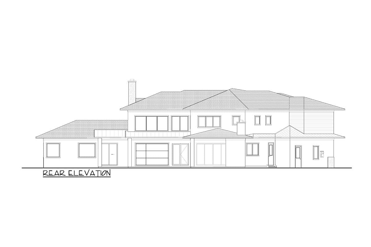 Plan 871022JEN: 2-story Modern Home Plan with 3 Half Baths and Bonus Expansion - Image #18 - Contemporary, Modern, Northwest, Prairie, Transitional