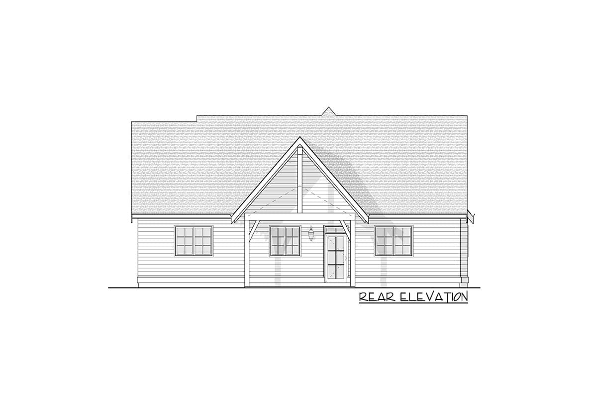 Plan 270060AF: Contemporary European Home Plan with Vaulted Ceiling and Split Bedrooms - 1244 Sq Ft - Image #6 - Contemporary, Cottage, Country, European, Traditional, Transitional