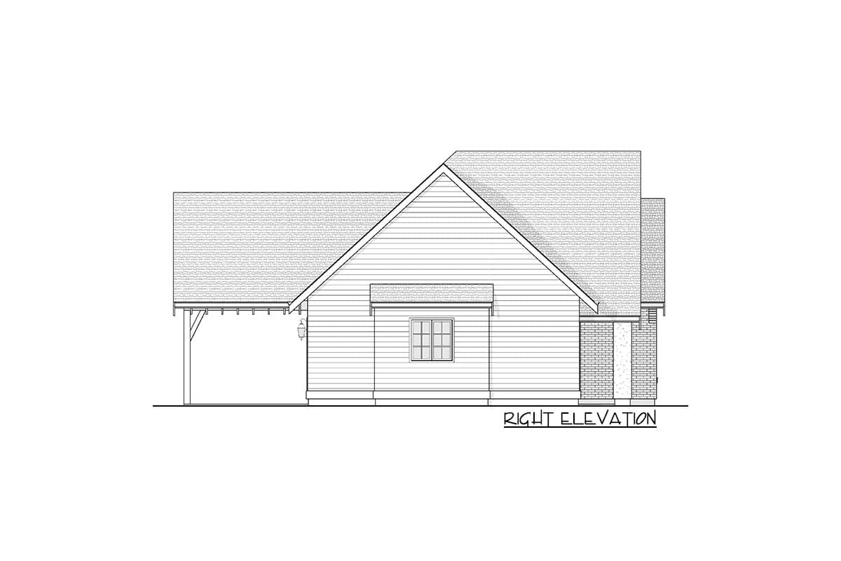Plan 270060AF: Contemporary European Home Plan with Vaulted Ceiling and Split Bedrooms - 1244 Sq Ft - Image #7 - Contemporary, Cottage, Country, European, Traditional, Transitional