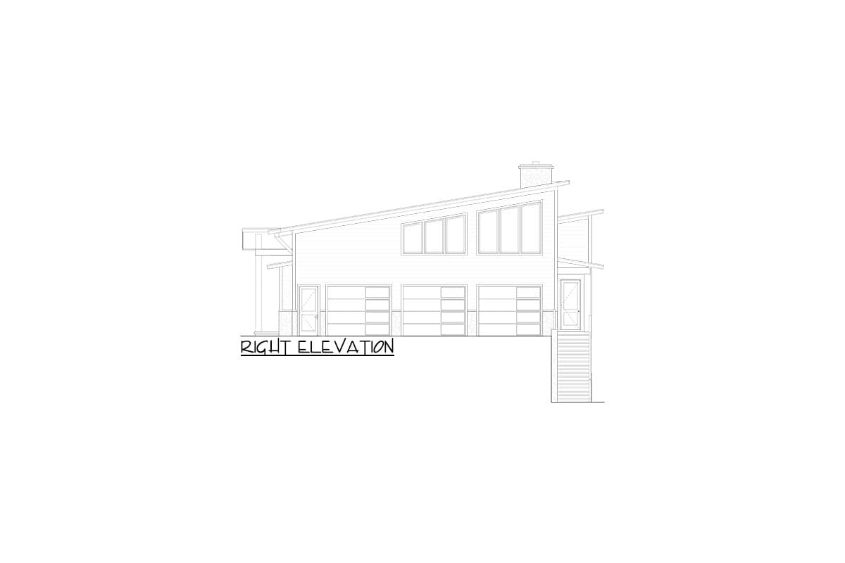 Plan 871023JEN: Pacific Northwest Contemporary-style home with 2 Master Suites and an Elevator - Image #19 - Mid Century Modern, Modern, Northwest, Transitional