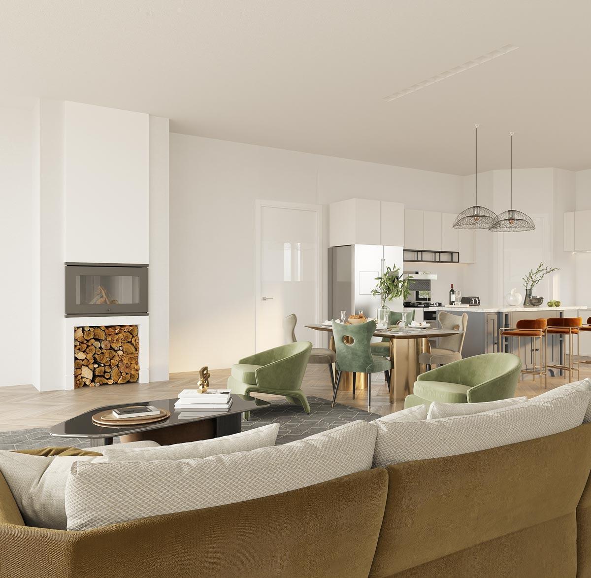 Plan 400010FTY: 3-Bed Rustic Ranch Plan with 10'-Deep Porch - Image #10 - Country, Craftsman, Mountain, Ranch, Rustic