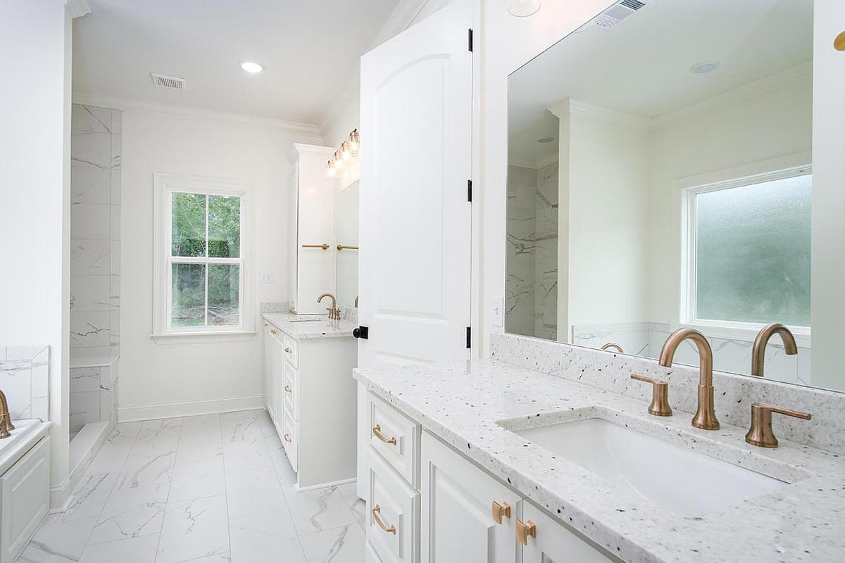 Plan 51917HZ: Modern Farmhouse Plan with L-Shaped Front Porch and Master Suite Laundry - Image #15 - Country, Farmhouse, Modern Farmhouse, Traditional