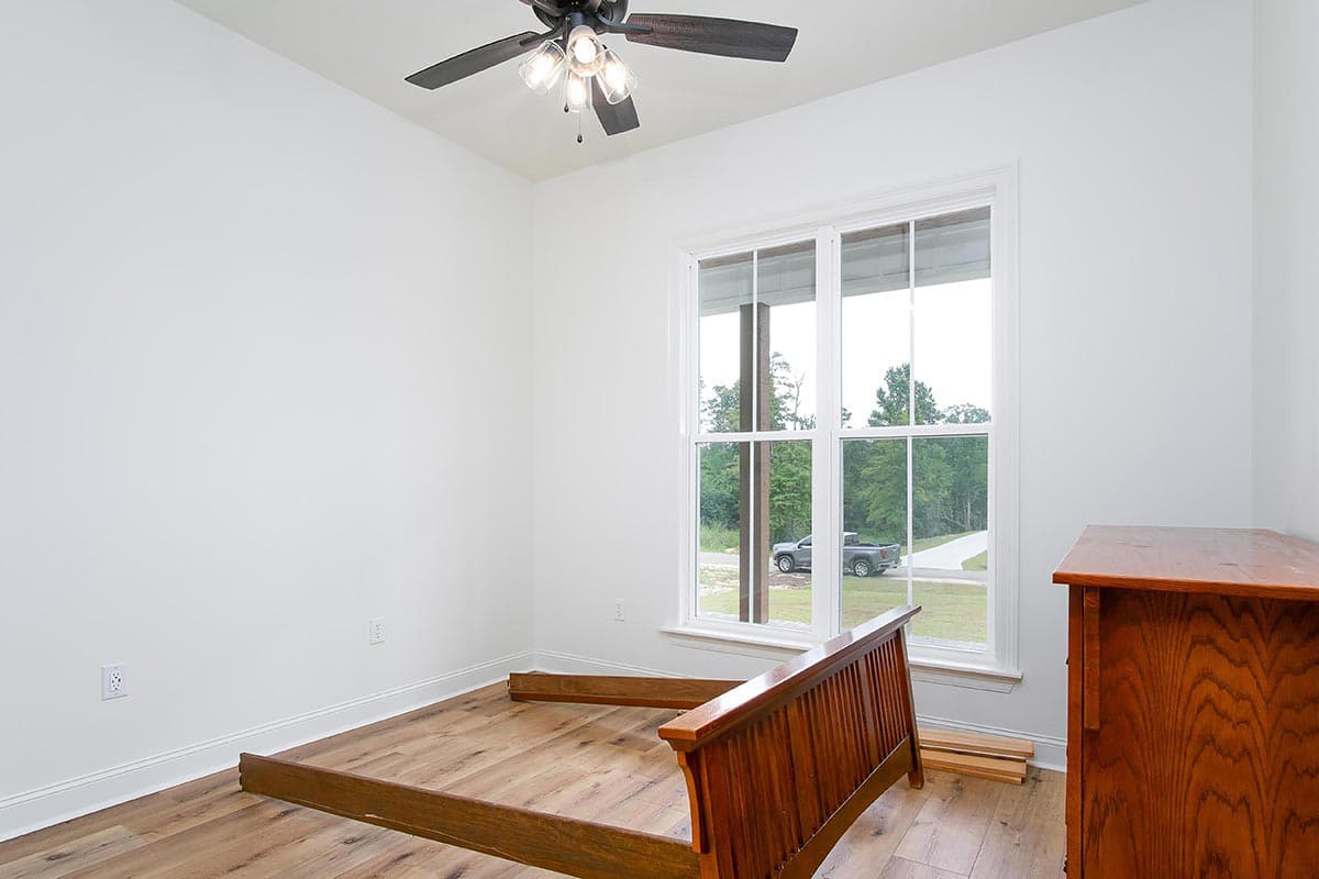 Plan 51917HZ: Modern Farmhouse Plan with L-Shaped Front Porch and Master Suite Laundry - Image #18 - Country, Farmhouse, Modern Farmhouse, Traditional