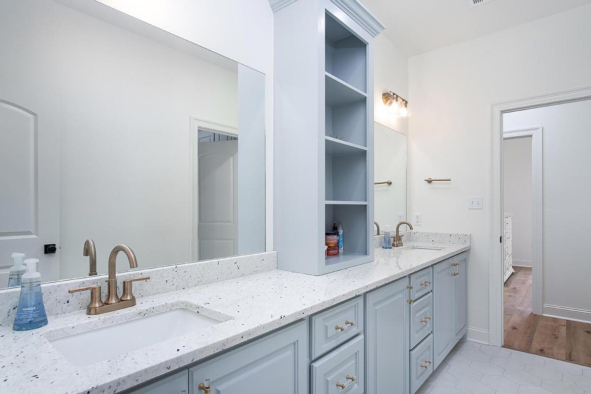 Plan 51917HZ: Modern Farmhouse Plan with L-Shaped Front Porch and Master Suite Laundry - Image #19 - Country, Farmhouse, Modern Farmhouse, Traditional