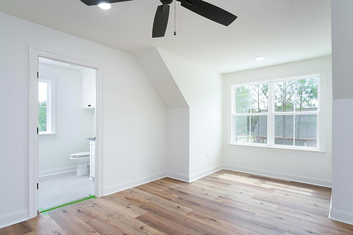 Plan 51917HZ: Modern Farmhouse Plan with L-Shaped Front Porch and Master Suite Laundry - Image #24 - Country, Farmhouse, Modern Farmhouse, Traditional