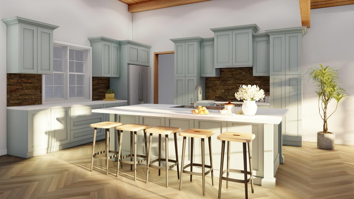 Plan 70783MK: Rustic 3-Bed House Plan with 3-car Garage and a Bonus Room - 2199 Sq Ft - Image #13 - Country, Craftsman, European, Ranch, Traditional