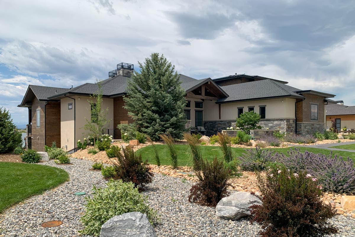 Plan 64529SC: Modern Ranch with Second-Story Gym for the Rear-View Lot - Image #4 - Craftsman, Mountain, New American, Prairie, Ranch, Shingle