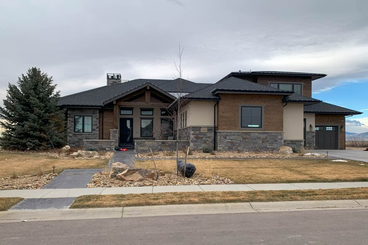 Plan 64529SC: Modern Ranch with Second-Story Gym for the Rear-View Lot - Image #55 - Craftsman, Mountain, New American, Prairie, Ranch, Shingle