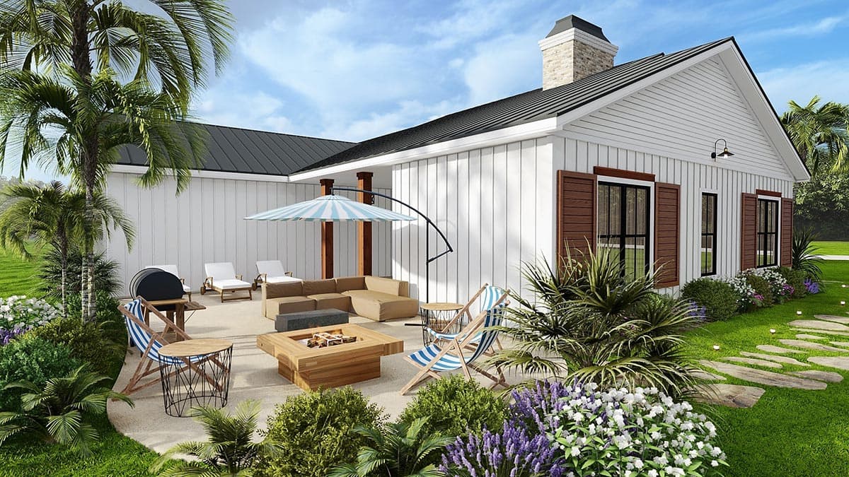 Plan 25777GE: New American Ranch with Wraparound Porch and Rear Garage - Image #7 - Country, Farmhouse, Modern Farmhouse, New American, Ranch