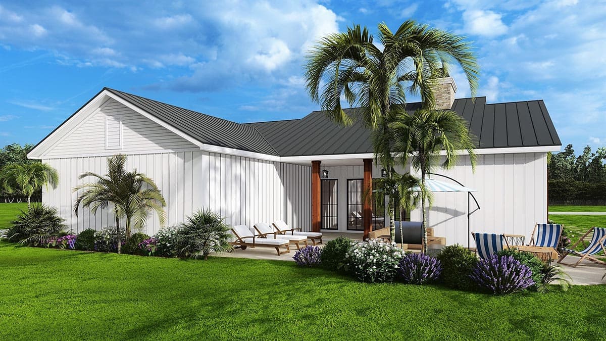 Plan 25777GE: New American Ranch with Wraparound Porch and Rear Garage - Image #8 - Country, Farmhouse, Modern Farmhouse, New American, Ranch