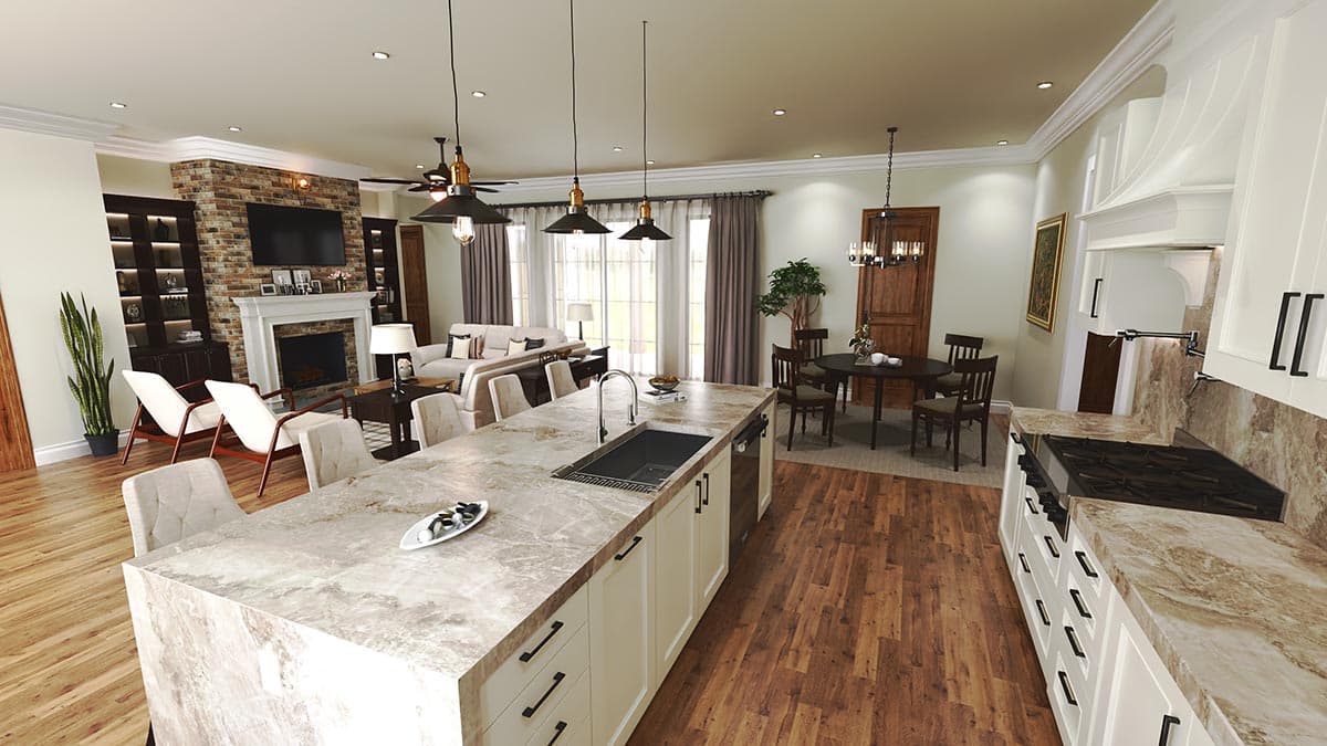 Plan 25777GE: New American Ranch with Wraparound Porch and Rear Garage - Image #17 - Country, Farmhouse, Modern Farmhouse, New American, Ranch