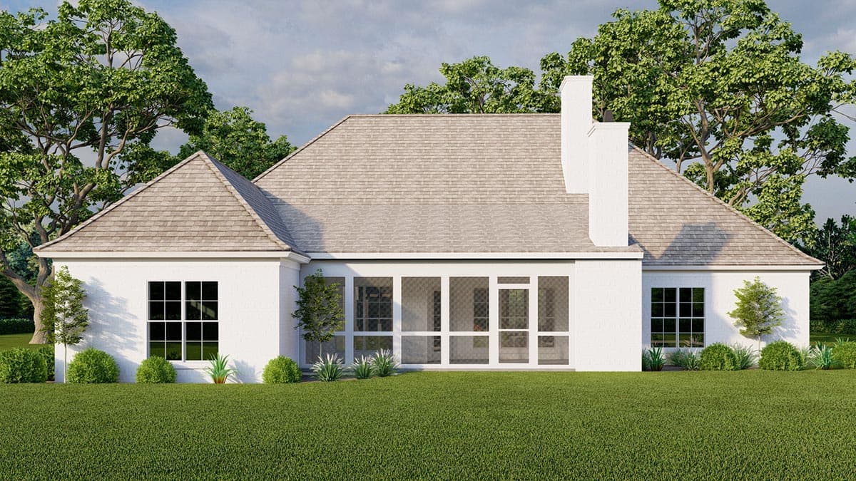 Plan 70784MK: Multi-Generational European Home Plan with Two Master Suites - 2565 Sq Ft - Image #5 - Acadian, European, French Country, Louisiana-Style, Southern, Southern Traditional