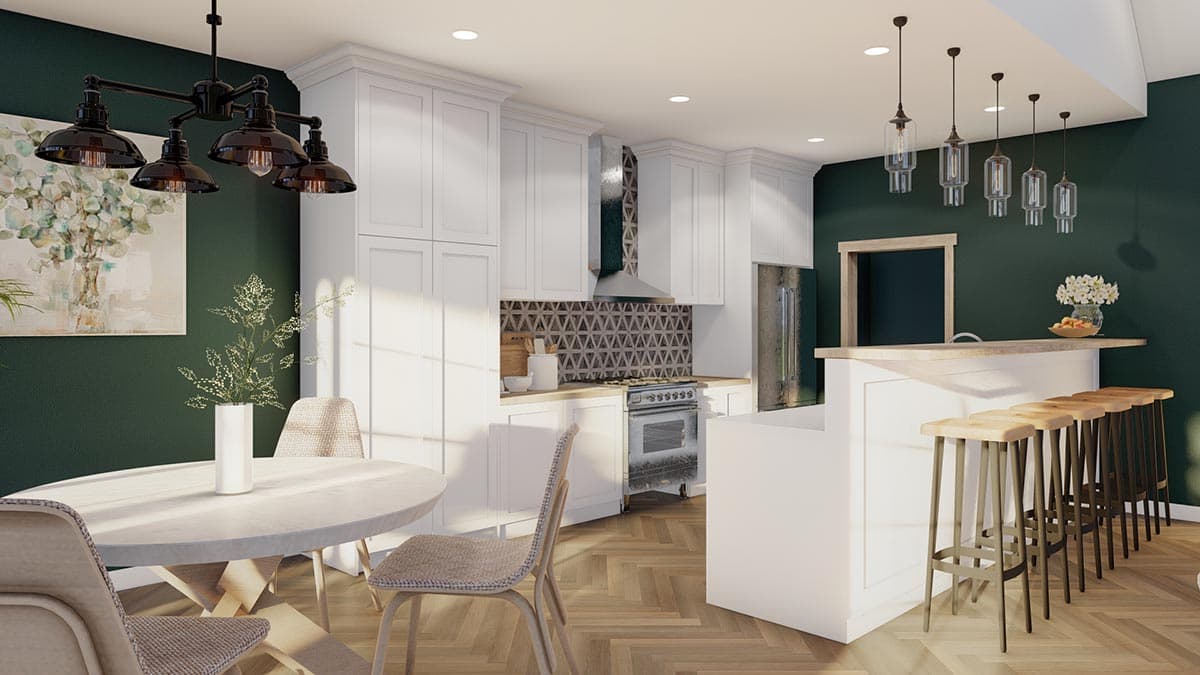 Plan 70784MK: Multi-Generational European Home Plan with Two Master Suites - 2565 Sq Ft - Image #11 - Acadian, European, French Country, Louisiana-Style, Southern, Southern Traditional