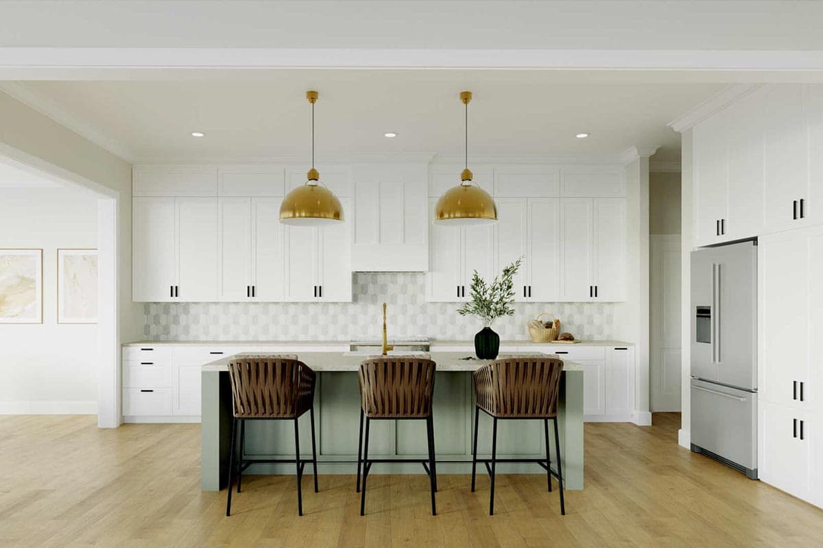 Plan 50215PH: Transitional European Home Plan with Office and Large Playroom - 3602 Sq Ft - Image #8 - European, New American, Transitional, Tudor