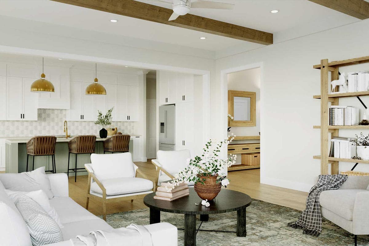 Plan 50215PH: Transitional European Home Plan with Office and Large Playroom - 3602 Sq Ft - Image #9 - European, New American, Transitional, Tudor