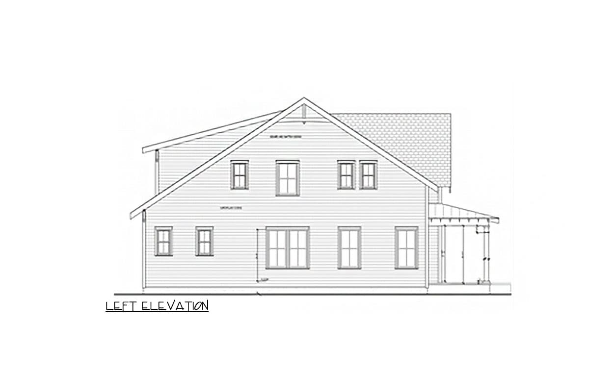 Plan 50216PH: New American Farmhouse Plan with Expansive Front Porch and a Home Office - 2743 Sq FT - Image #15 - Cabin, Country, Craftsman, Farmhouse, Modern Farmhouse, New American, Rustic, Southern, Traditional
