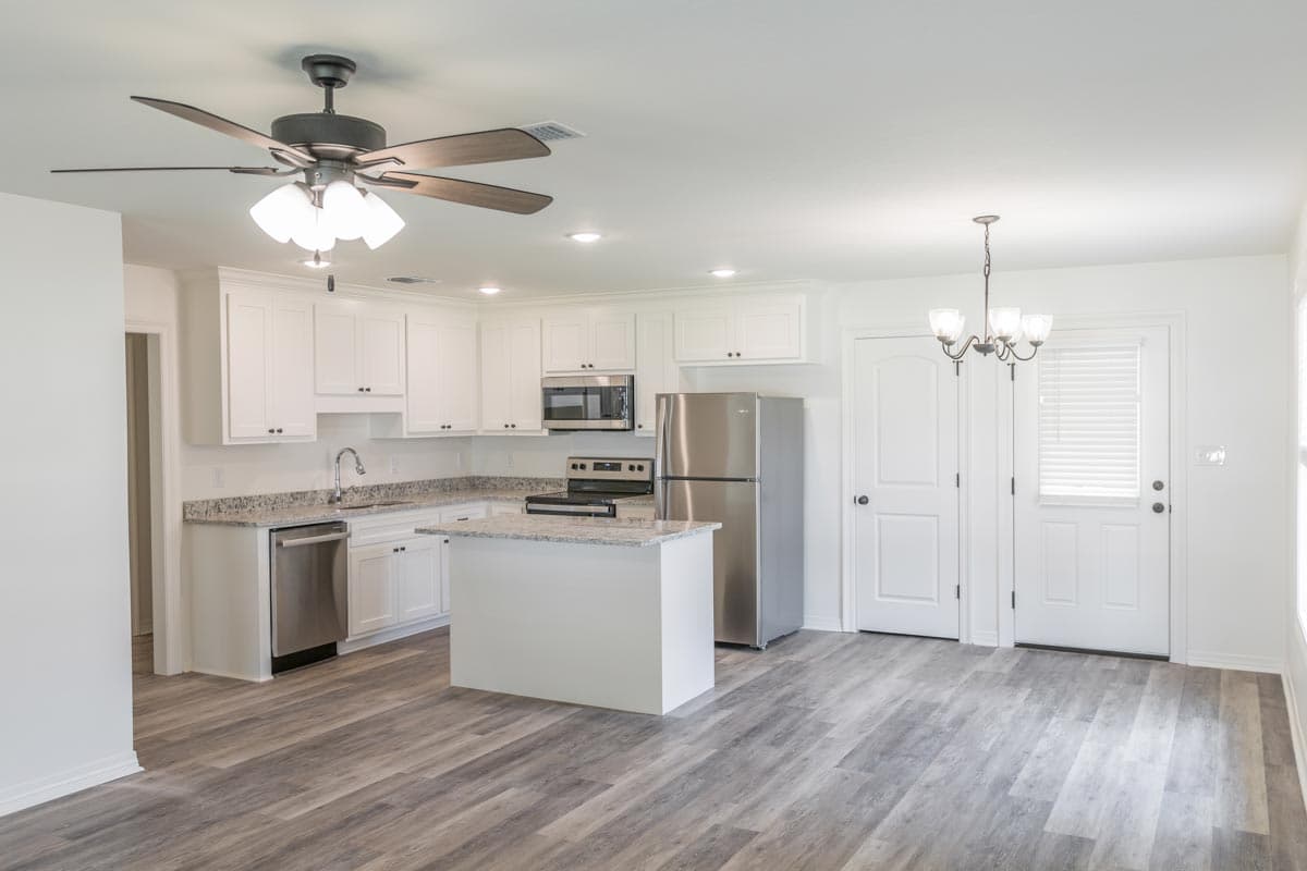 Plan 51918HZ: Simple 3-Bedroom Country House Plan with Carport - Image #4 - Cottage, Country, Southern, Traditional