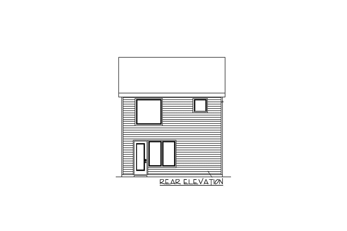 Plan 85367MS: Modern Detached Garage with Studio - Image #4 - Carriage, Modern, Northwest