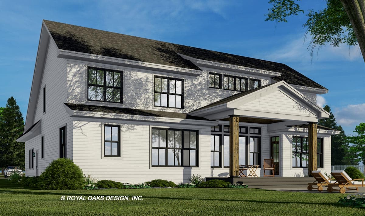 Plan 14744RK: 5-Bed Modern Farmhouse with Upstairs In-Law Suite - Image #7 - Country, Craftsman, Farmhouse, Modern Farmhouse, New American