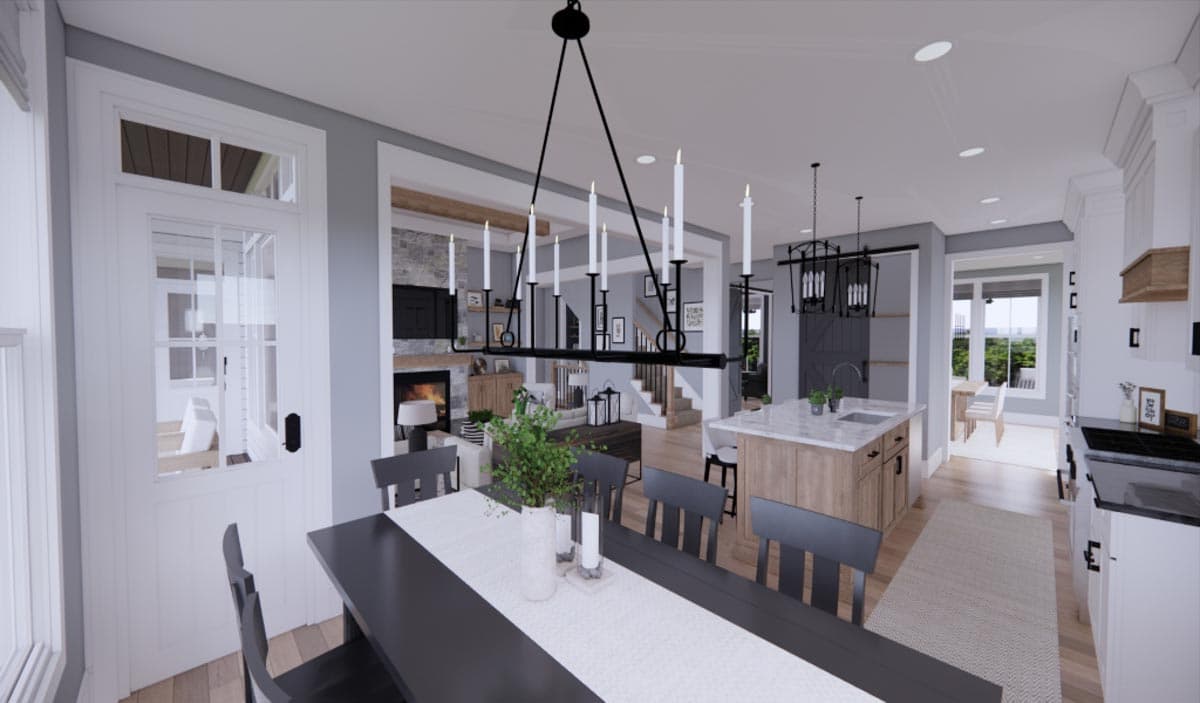 Plan 14744RK: 5-Bed Modern Farmhouse with Upstairs In-Law Suite - Image #11 - Country, Craftsman, Farmhouse, Modern Farmhouse, New American