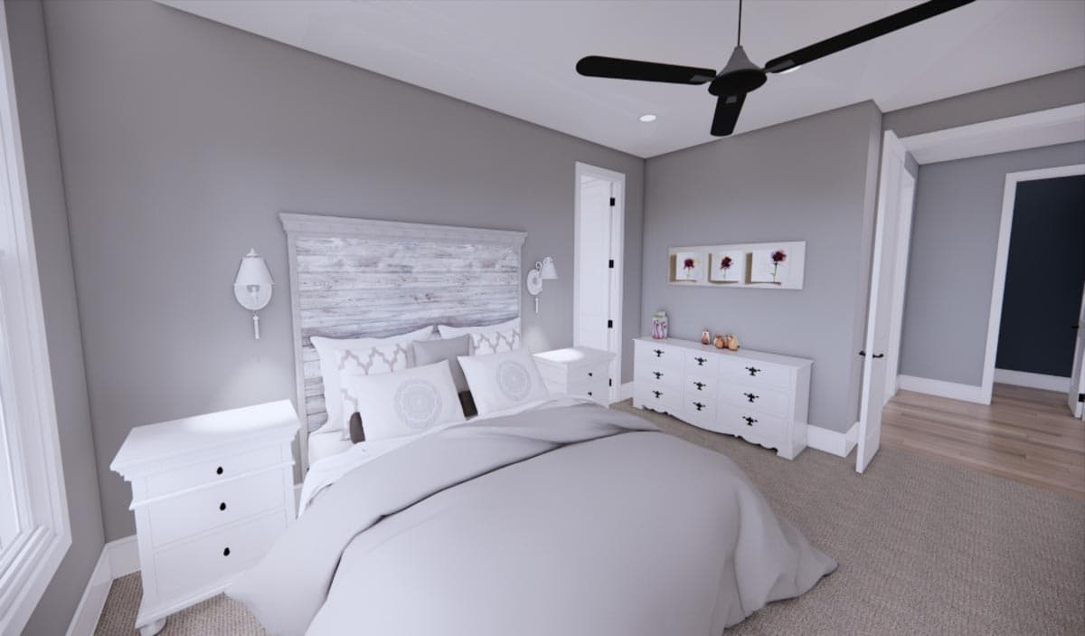 Plan 14744RK: 5-Bed Modern Farmhouse with Upstairs In-Law Suite - Image #14 - Country, Craftsman, Farmhouse, Modern Farmhouse, New American