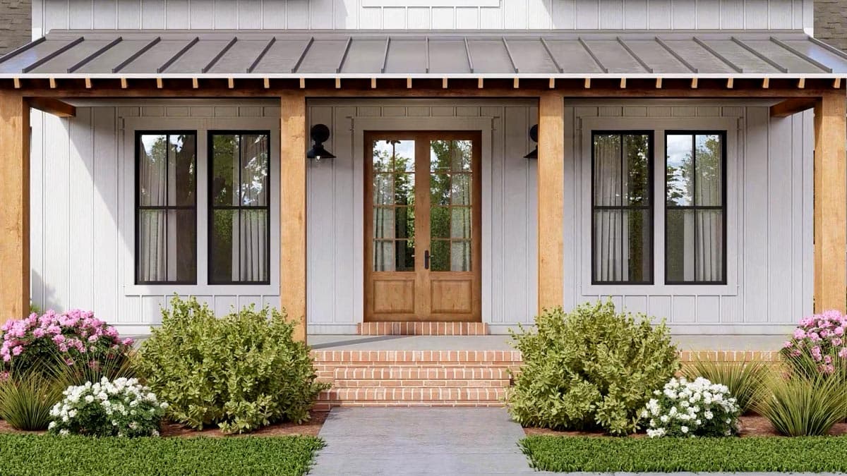 Plan 56526SM: 4-Bed Modern Farmhouse Plan with Split Bedroom Floor Plan - Image #14 - Cottage, Country, Craftsman, Farmhouse, Modern Farmhouse, New American, Traditional