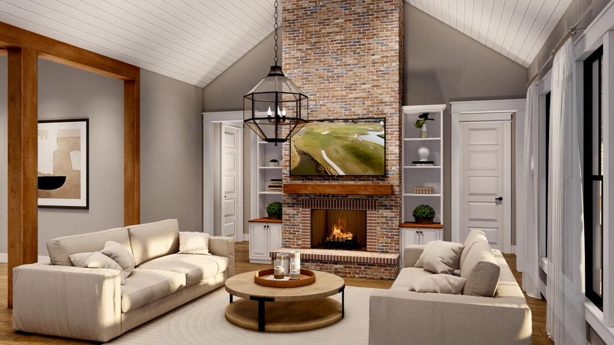 Plan 56526SM: 4-Bed Modern Farmhouse Plan with Split Bedroom Floor Plan - Image #18 - Cottage, Country, Craftsman, Farmhouse, Modern Farmhouse, New American, Traditional