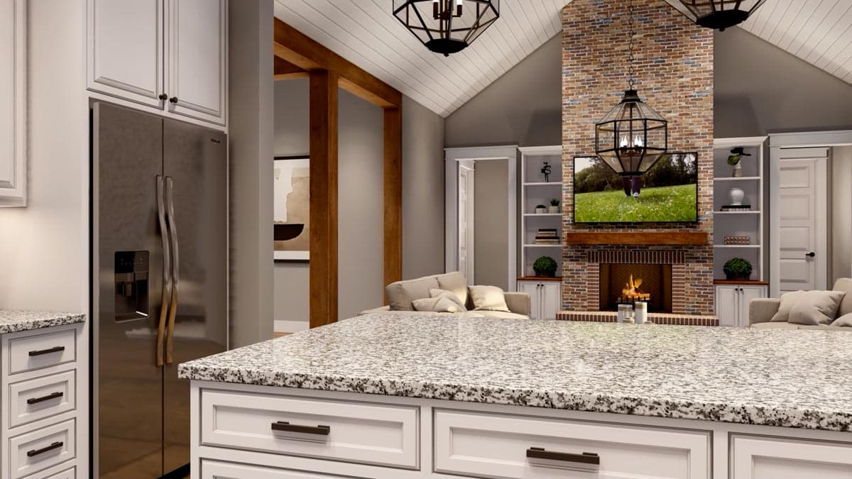 Plan 56526SM: 4-Bed Modern Farmhouse Plan with Split Bedroom Floor Plan - Image #22 - Cottage, Country, Craftsman, Farmhouse, Modern Farmhouse, New American, Traditional