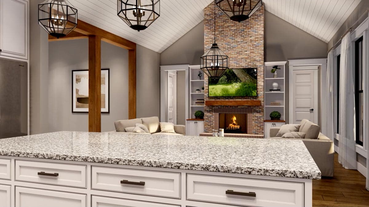 Plan 56526SM: 4-Bed Modern Farmhouse Plan with Split Bedroom Floor Plan - Image #23 - Cottage, Country, Craftsman, Farmhouse, Modern Farmhouse, New American, Traditional